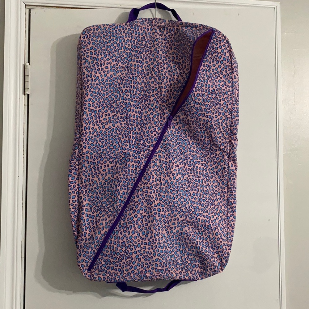 Leopard garnment bag